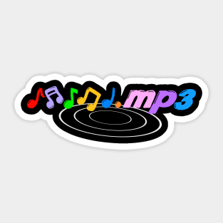 MP3 Sticker